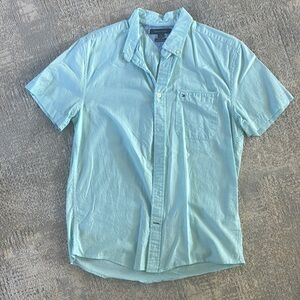 Tommy Hilfiger Blue Casual Button Down Shirt
